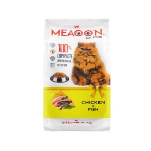 MEAOON CAT FOOD CHICKEN & FISH 400GM